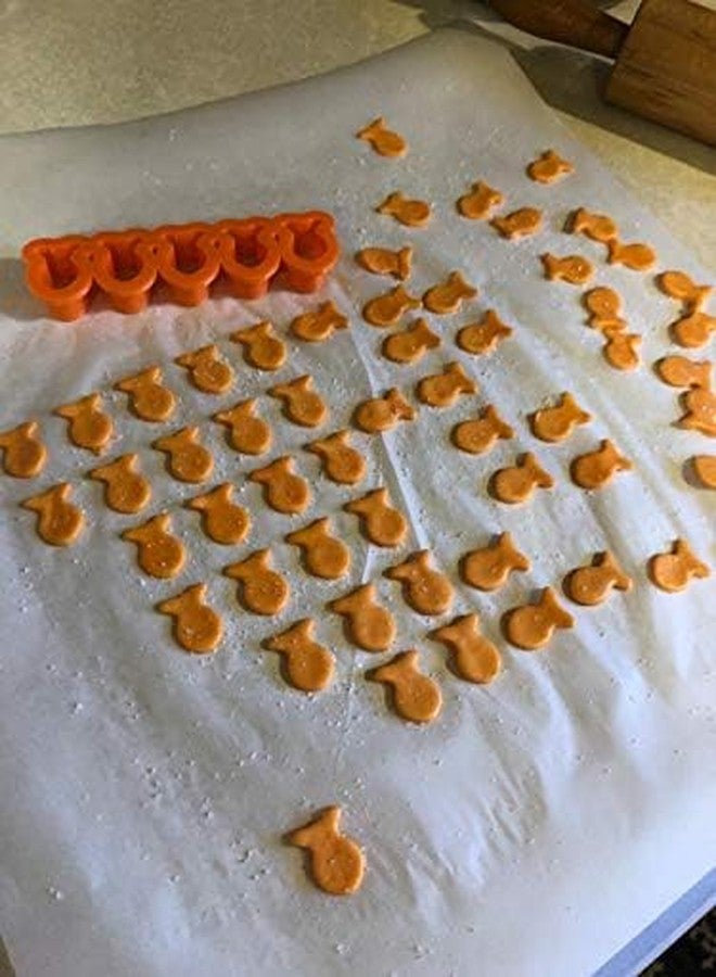 CookieCutter.com Mini Tiny Fish Cookie Cutter, Goldfish Cracker Multi x5 (2 Pack) - Fun, Baking, Dough, and Fondant Cutter For Kids, Baked Fish-Shaped Maker - Image 4
